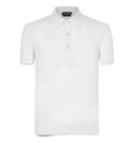 Cotton Silk Knit Polo
