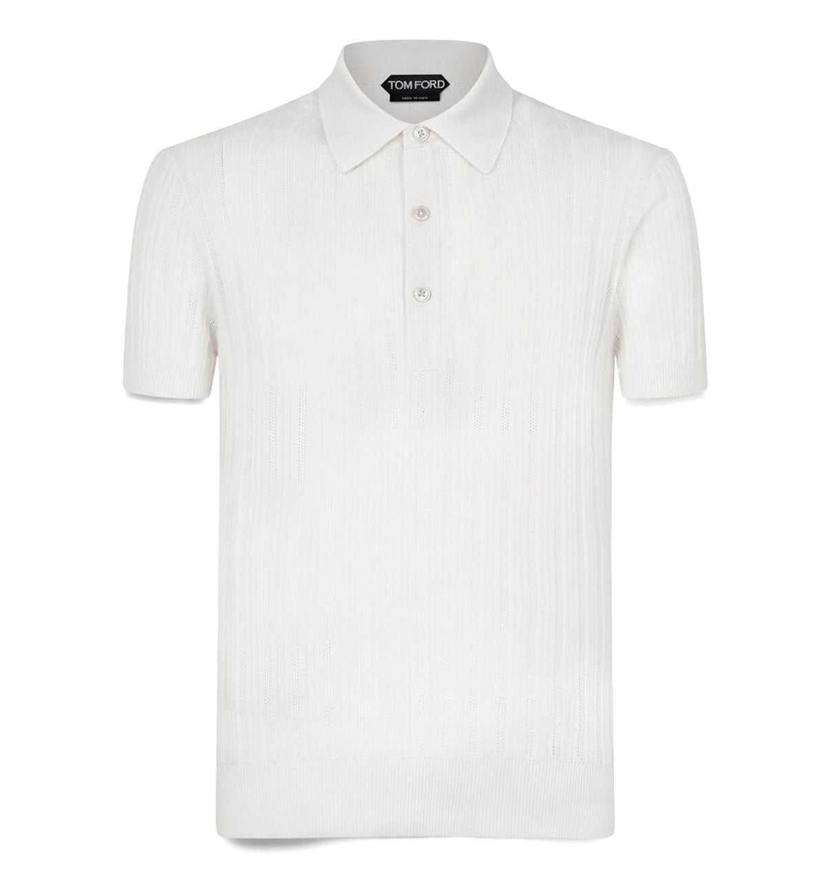 Cotton Silk Knit Polo