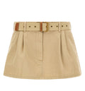 Old gabardine miniskirt