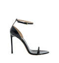 Patent Leather Vertigo Ankle Strap Sandal