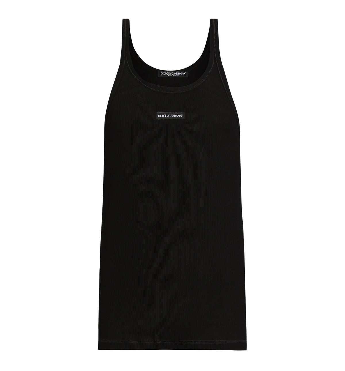 Cotton Tank Top With Print
