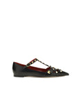 Studdy Ballerinas In Kidskin