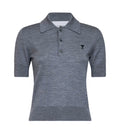 Merino wool polo shirt