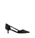 Open-Side Leather Pumps