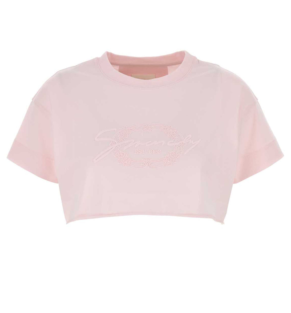 Cropped Cotton T-Shirt