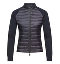 Padded Zip-Up Cardigan