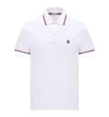 Tricolor-Trimmed Cotton Piquet Polo Shirt