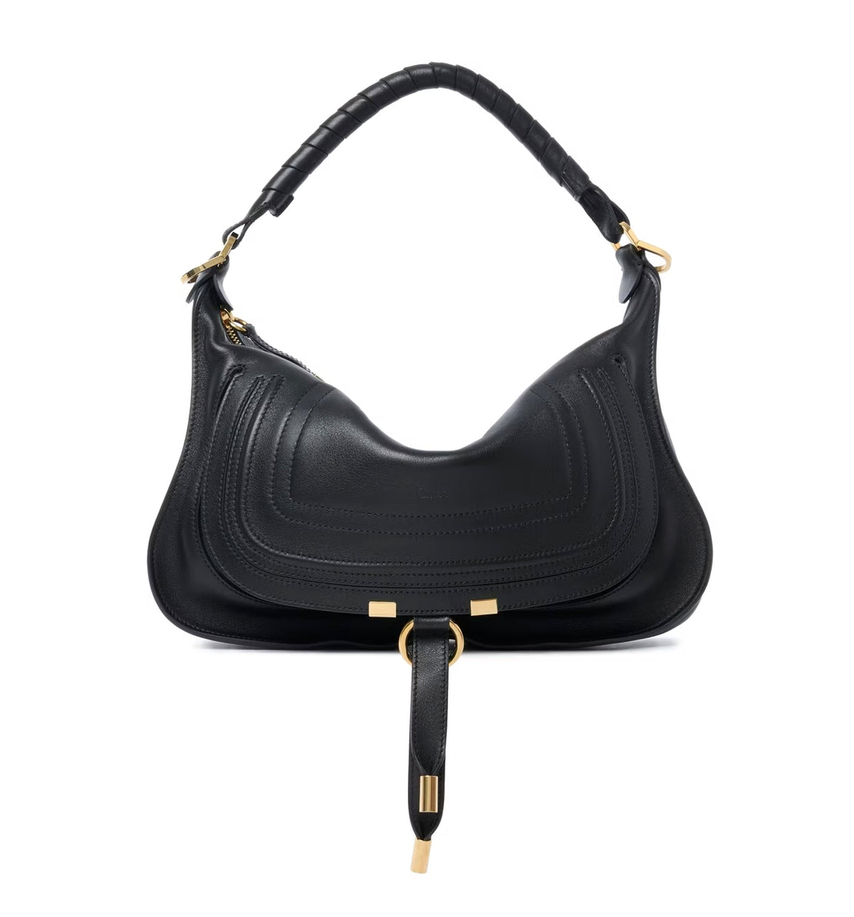 Small Marcie Shoulder Bag In Soft Leather