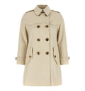 Short Summerside Gabardine Trench Coat