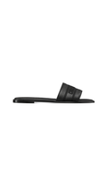 Dway Slide in Grained Calfskin - Black