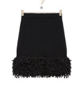 Skirt in wool blend