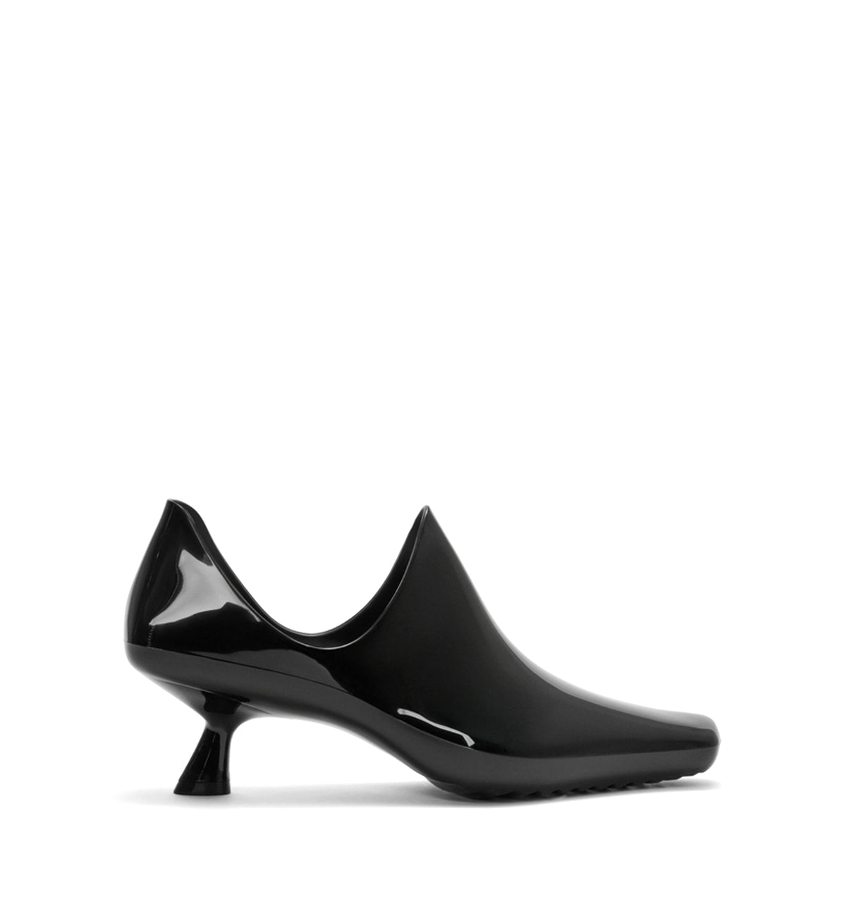 Emily aqua bootie in PVC