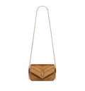 Loulou Toy Crossbody In Matelassé Suede