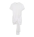 Tie-waist jersey top