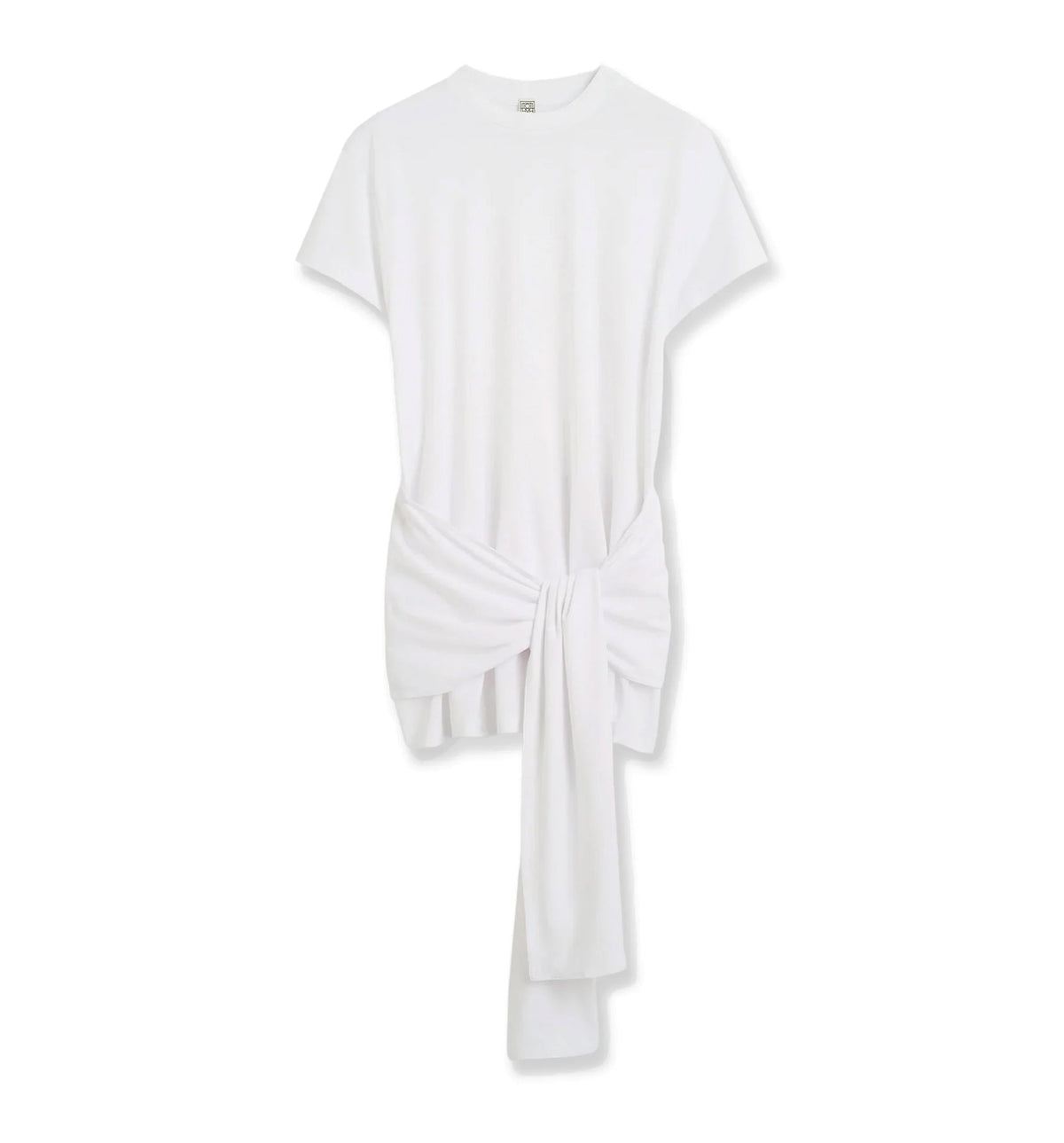 Tie-waist jersey top