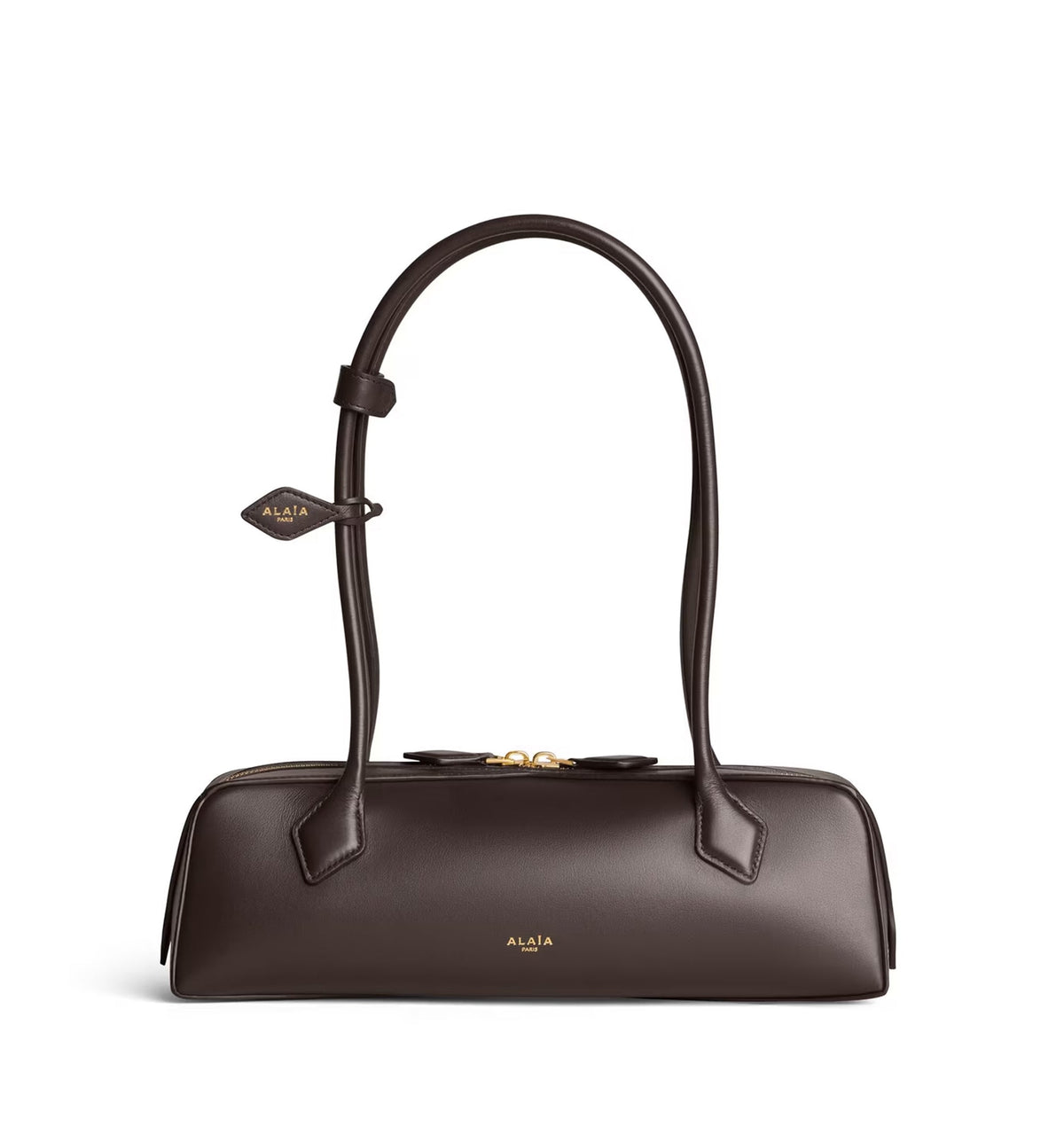 Le Teckel Medium leather shoulder bag