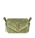 Small LouLou matelassé suede Shoulder Bag