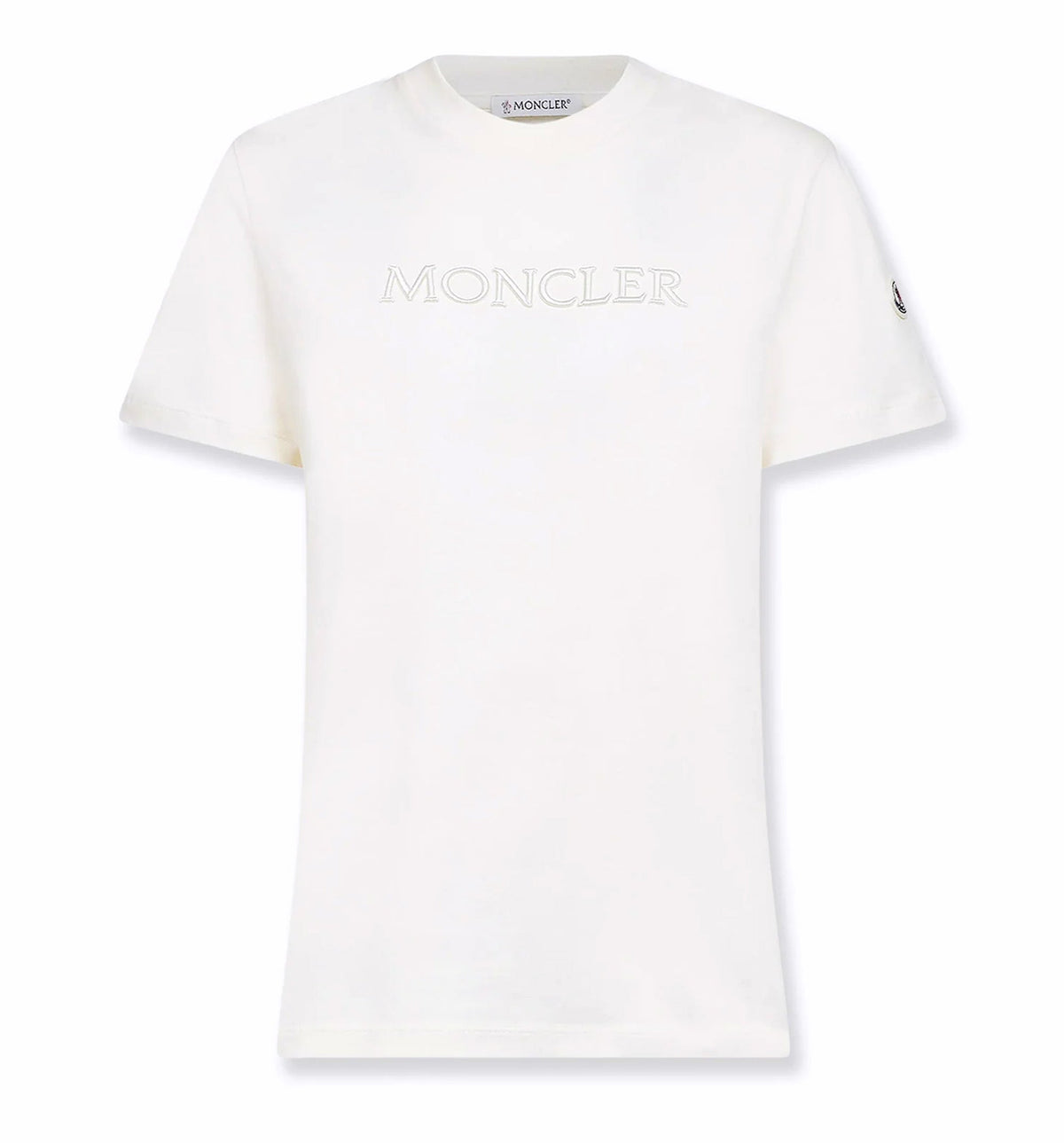 Embroidered Logo Cotton T-Shirt