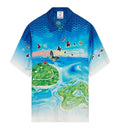 Beyond Destiny Short Sleeve Silk Shirt