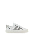 Monaco2 Leather & Glitter Sneakers