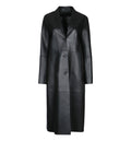 Slim Leather Coat