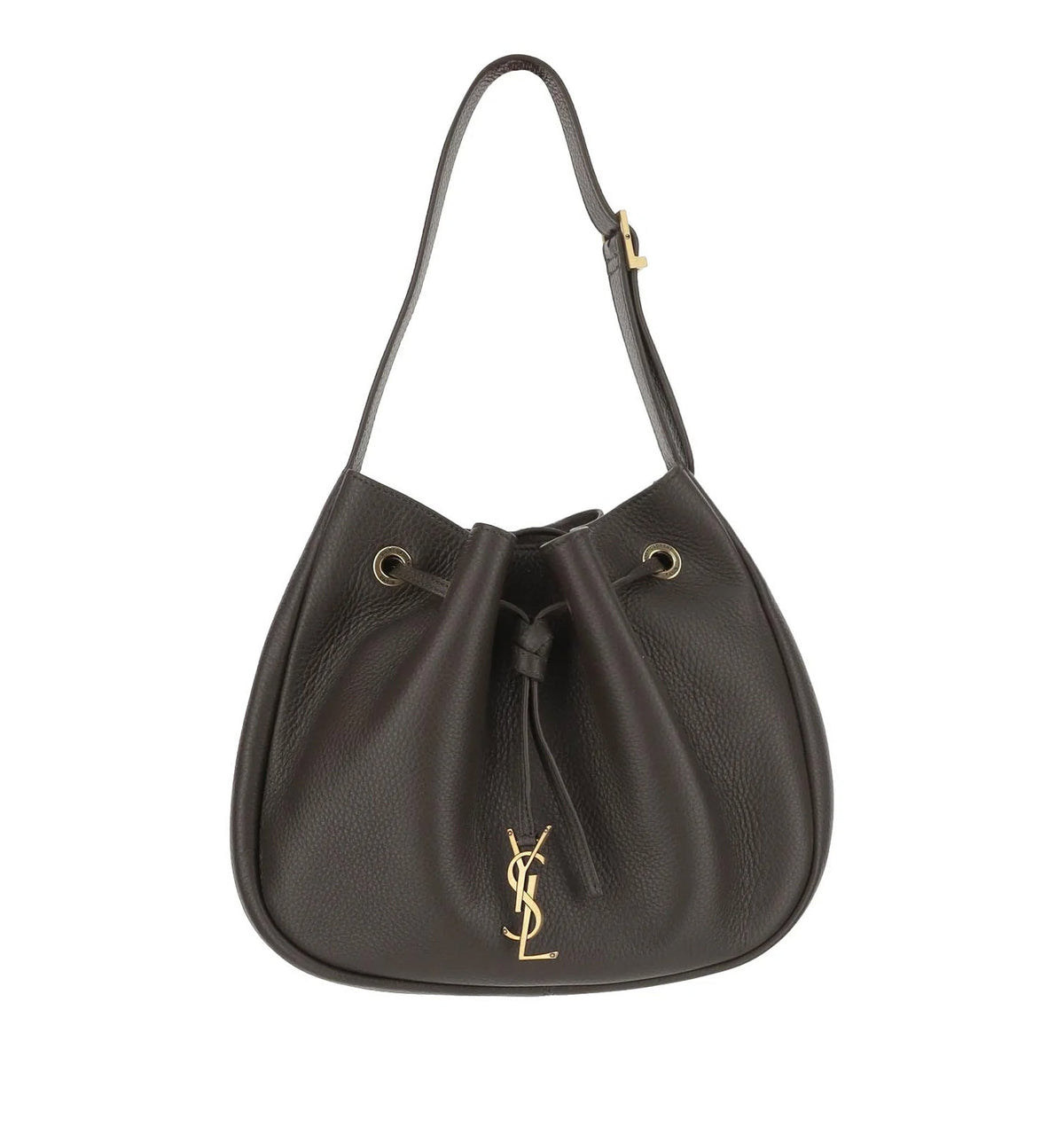 Paris VII Small Hobo Bag In Grained Leather