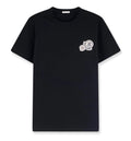 Biologic cotton t-shirt with Logo patch