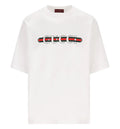 Cotton Jersey T-shirt With Print