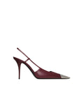 Jeanne Slingback Pumps In Smooth Leather