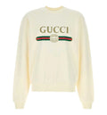 Cashmere blend sweatshirt with print