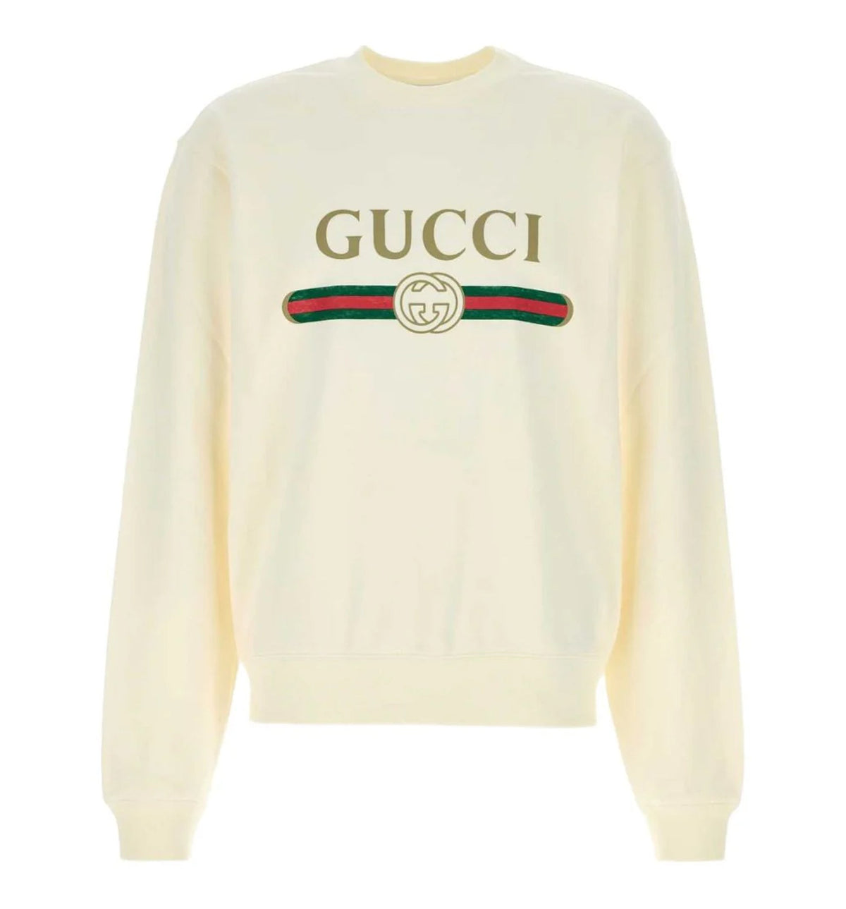 Cashmere blend sweatshirt with print