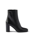Leather booties