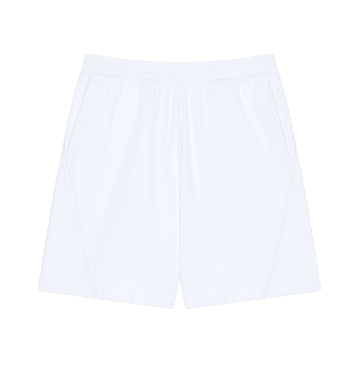 Couture Seam Bermuda Shorts in Fleece