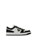 Two-Tone Leather Downtown Sneakers