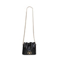 Mini VLogo Signature Bucket Bag In Nappa Leather