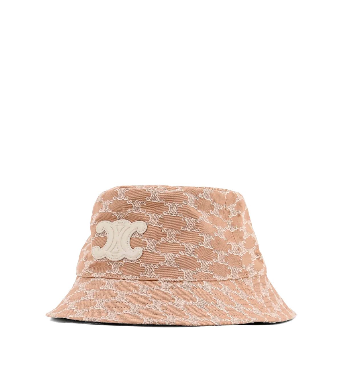 Cotton hat with Triomphe logo all-over