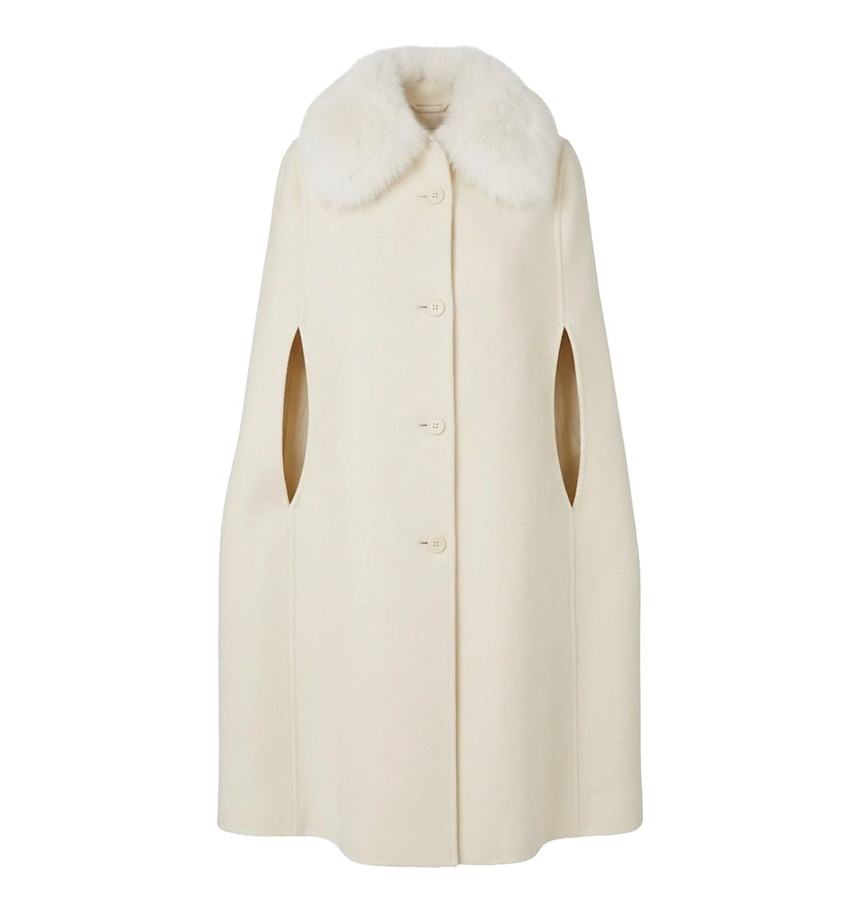 Double-Sided Wool Cape