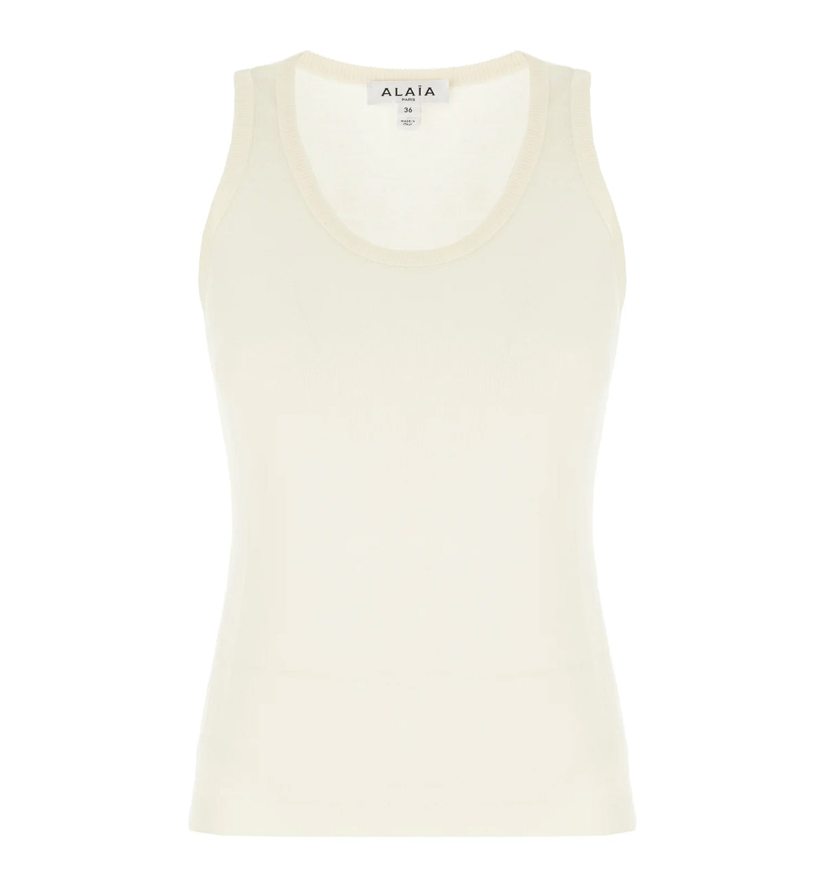 Sheer Wool Tank Top