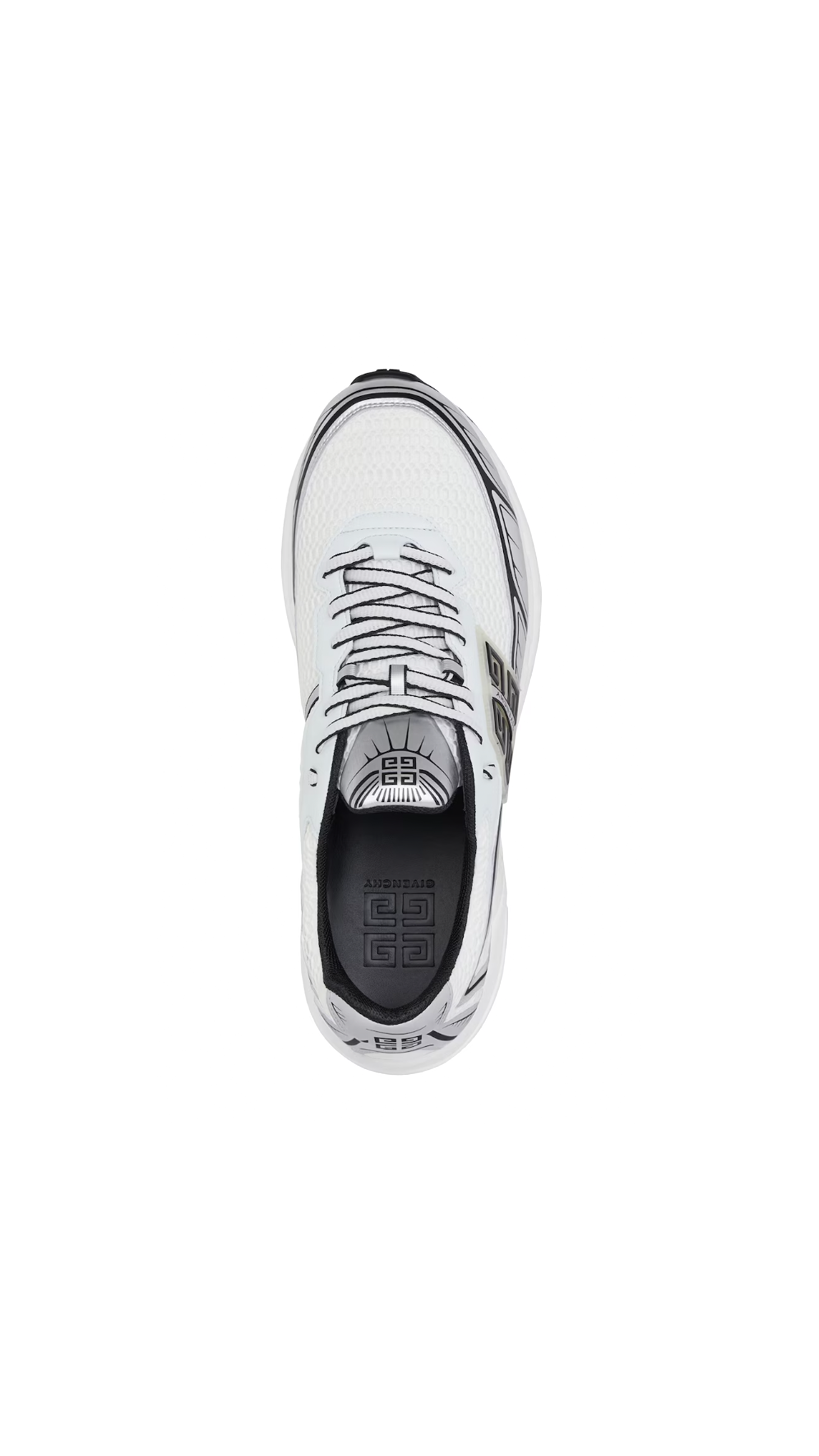 NFNTY-52 Runners in Synthetic Leather and Mesh - White