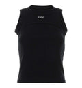 Off Stamp Ribbed Tank Top