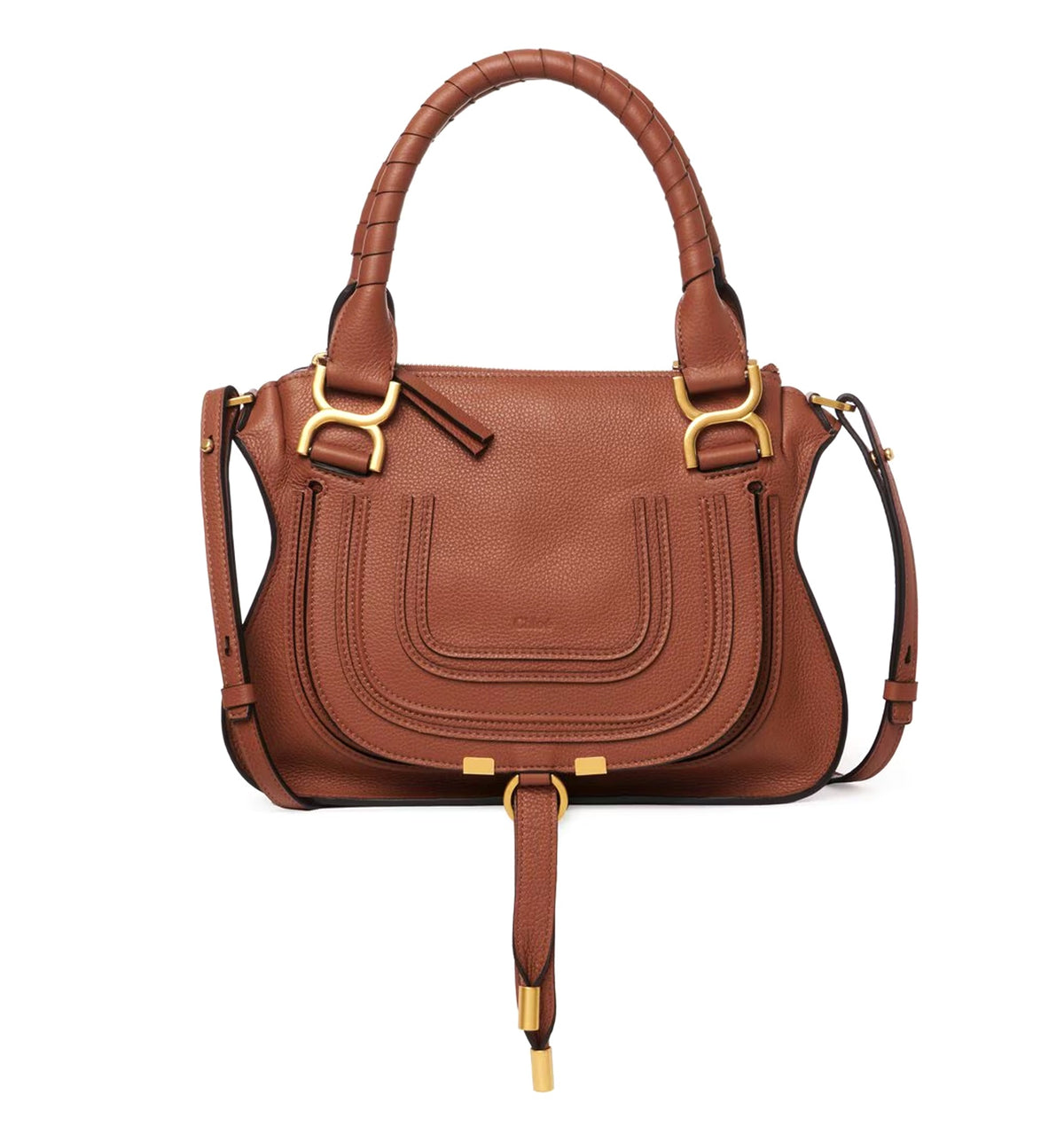 Small Marcie Bag In Grained Leather