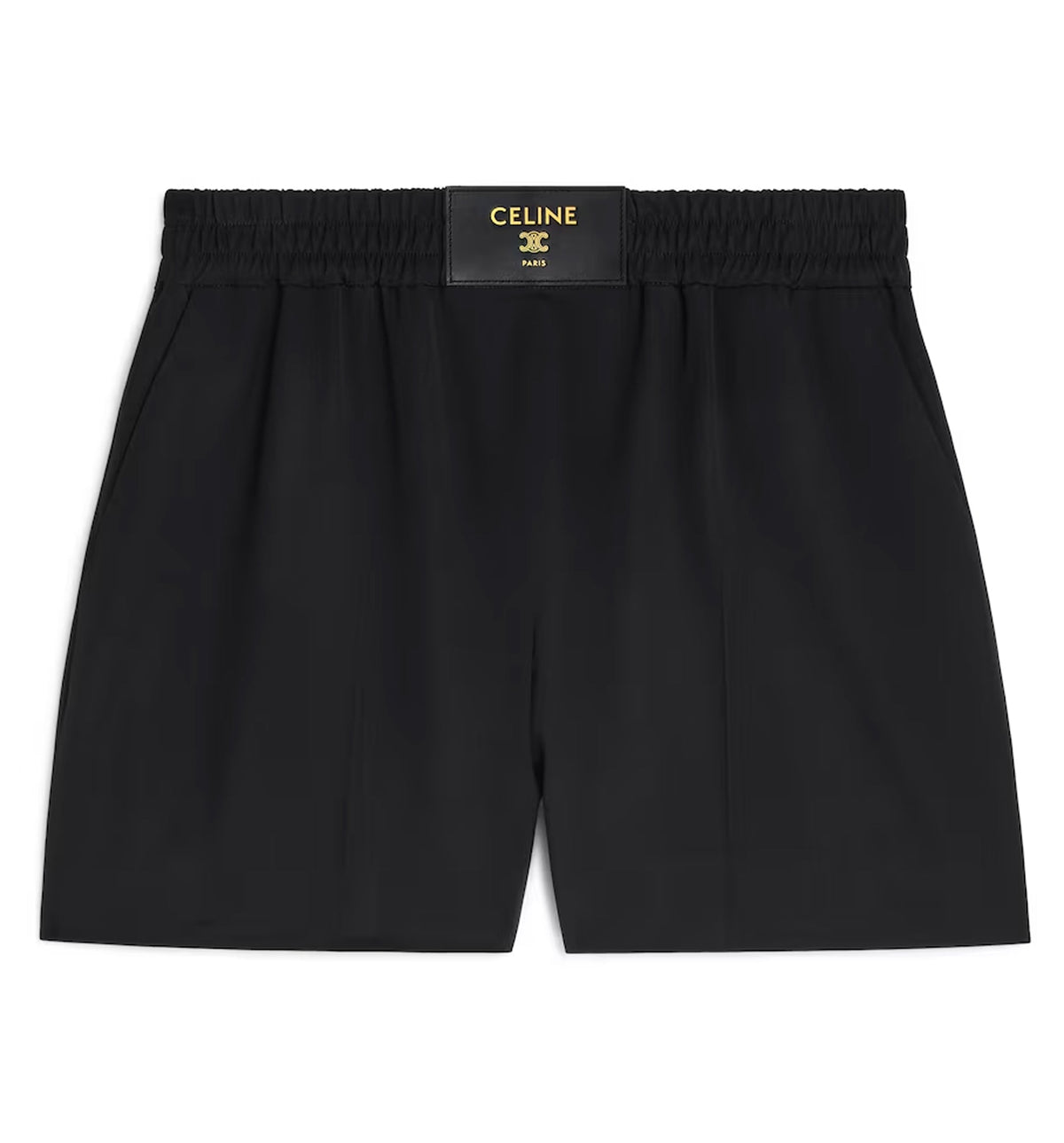 Shorts in wool twill