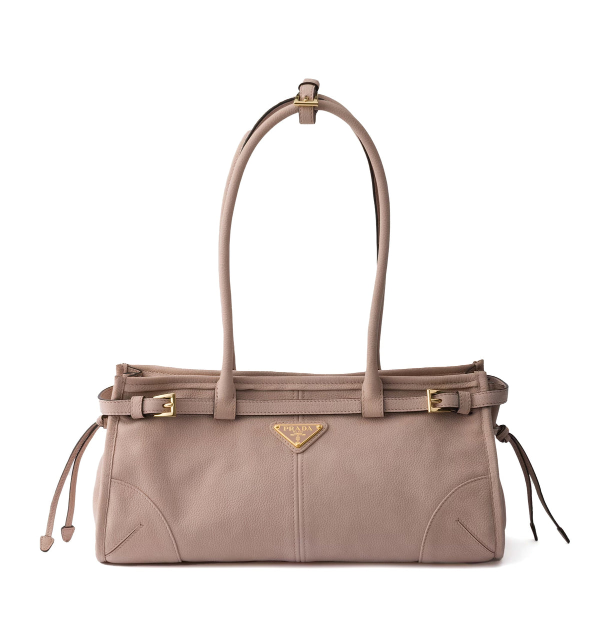 Prada Bonnie Nubuck Shoulder Bag