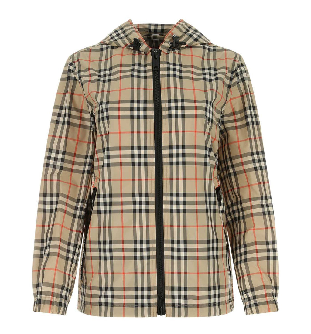 Everton Check Hooded Rain Jacket