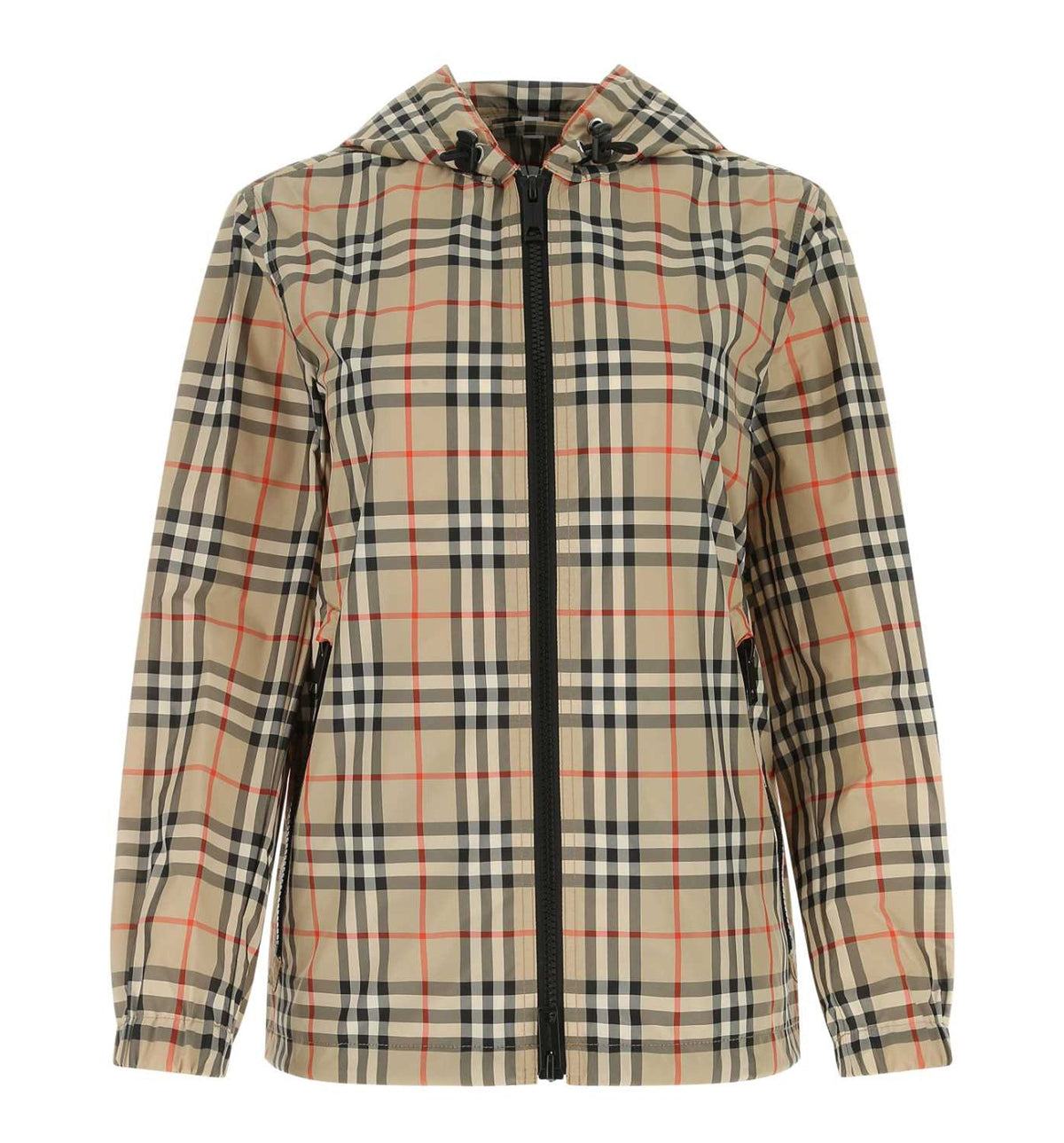 Everton Check Hooded Rain Jacket