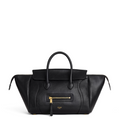 Small New Luggage in Supple Shiny Lambskin