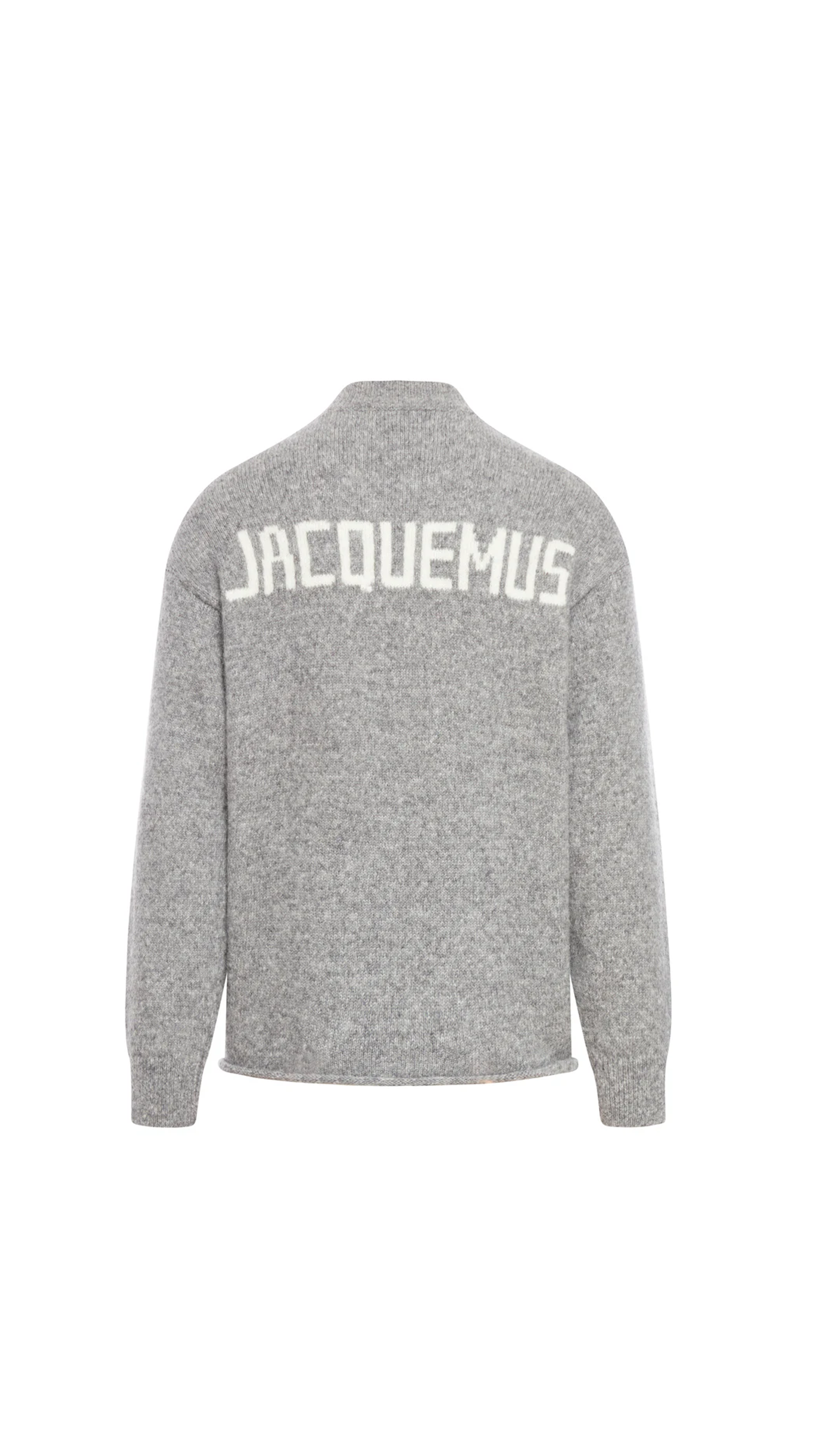 Le Pull Jacquemus - Grey