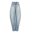 Low-Waist Round Jeans