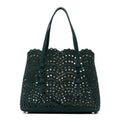 Mina 25 Leather Tote Bag