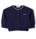 Cotton cropped cardigan